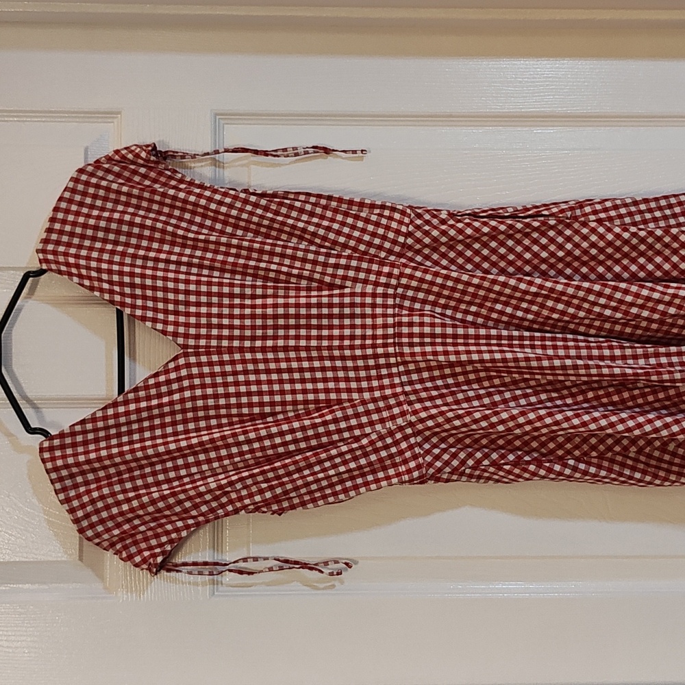 Uniqlo x Ines De La Fressange Gingham Maxi Dress - Picture 5 of 5